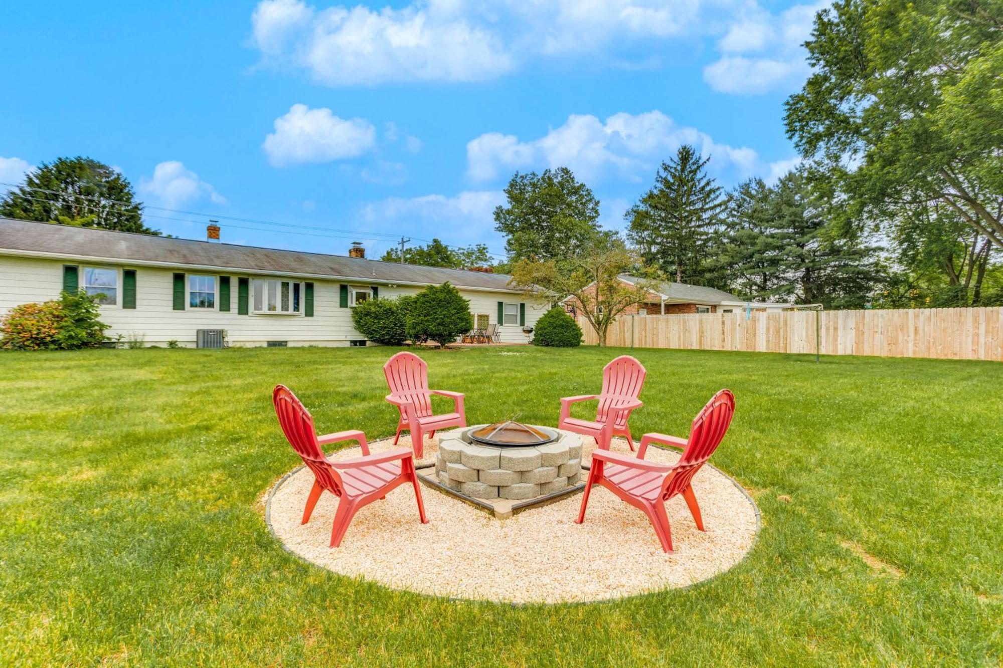 Casa de férias Hideaway With Patio - 1 Mi To Hersheypark!